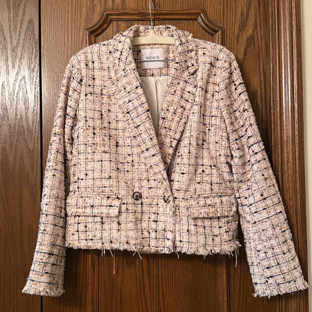 Ricki’s Elegant Tweed Jacket size small